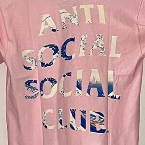 Anti Social Social Club Tonkotsu Tee 'Pink in Small